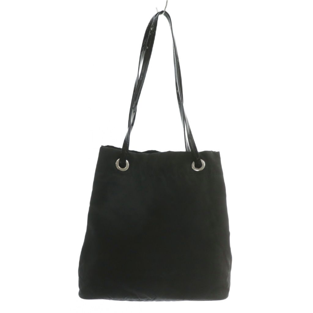 プラダ PRADA トートバッグ ショルダー 巾着 テスート ナイロン レザー