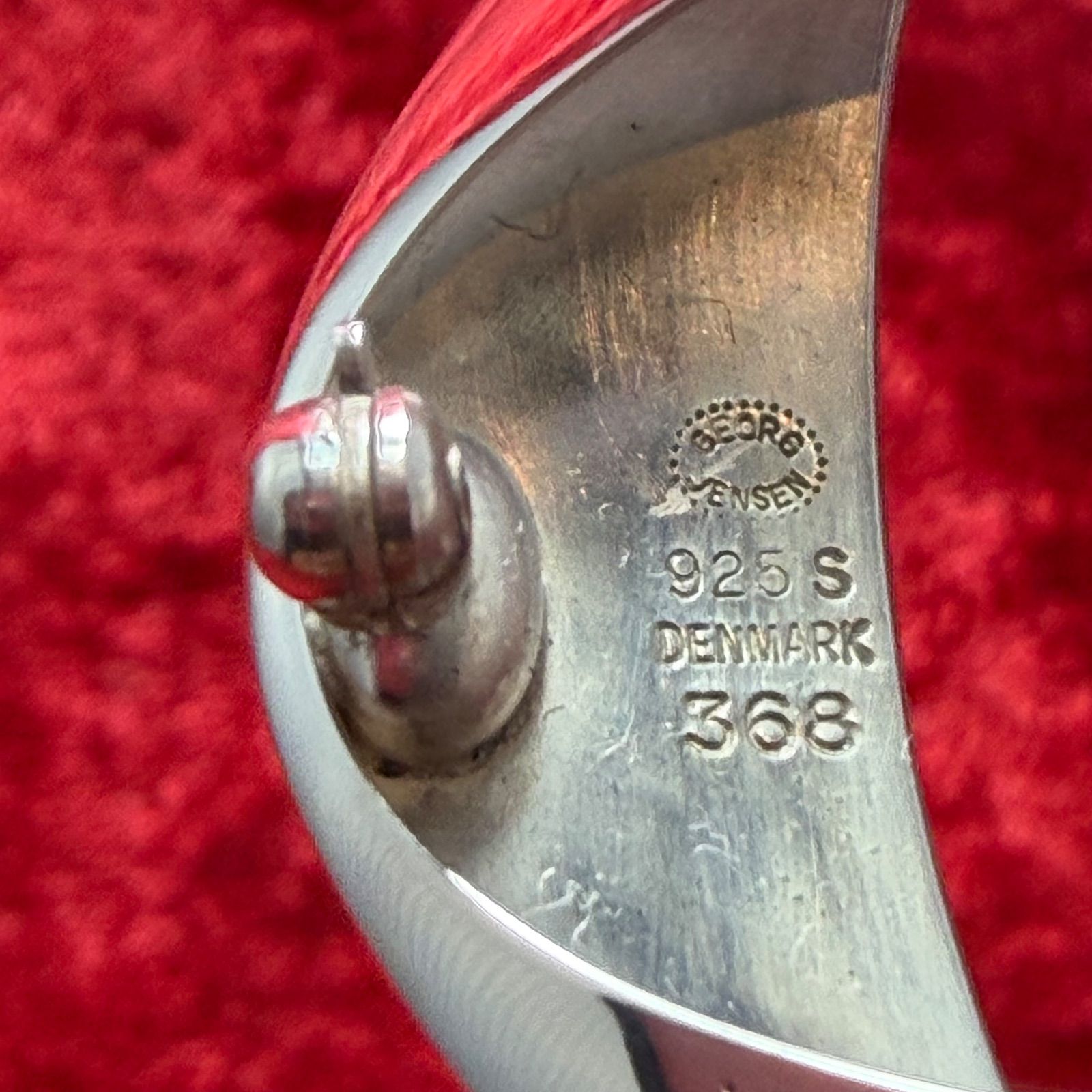 ジョージジェンセン ブローチ #368 ヴィンテージ 名品 ヘニングコッペル Georg Jensen #368 by Henning Koppel 925 Sterling Silver Pendant