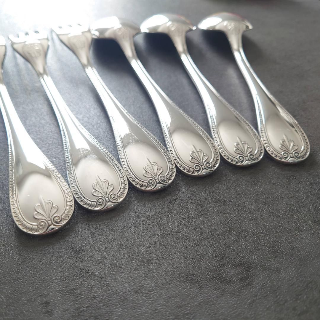 クリストフル マルメゾン テーブルナイフ テーブルフォーク 未開封 6点 美品 クリストフル マルメゾン テーブルサイズ 未開封含む 9点 - メルカリ