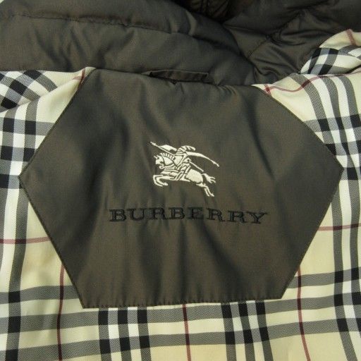 バーバリー ロンドン BURBERRY LONDON フーデッド ダウンコート 裏地