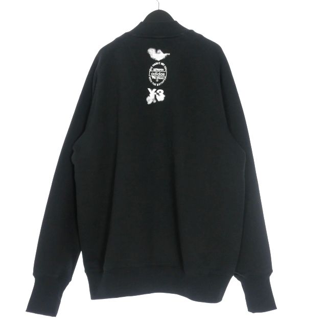 Y-3 ヨウジヤマモト　トラックジャケット　ジャージ　ブラック　希少 Y3 フードトラックジャケット ヨウジヤマモト×アディダス
