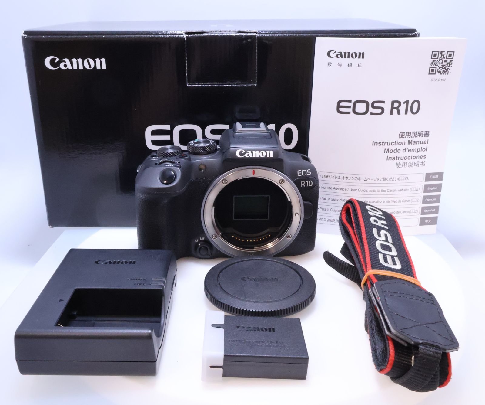 極美品】Canon EOS R10 ボディ ブラック/APS-C/EOS R10 ボディ ミラー