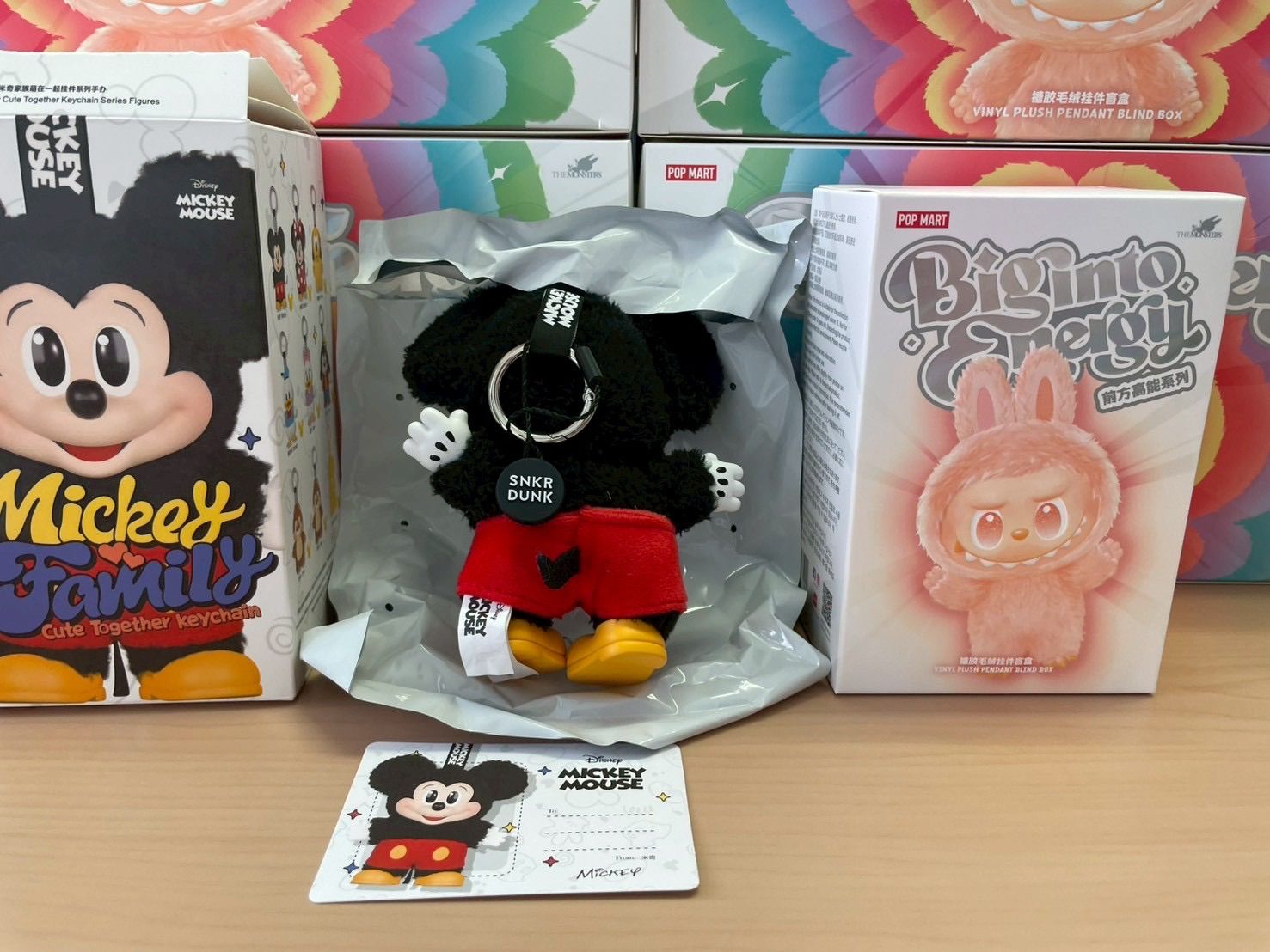 ⭐️【正規品・新品未使用】POP MART ラブブ LABUBU Mickey Family 