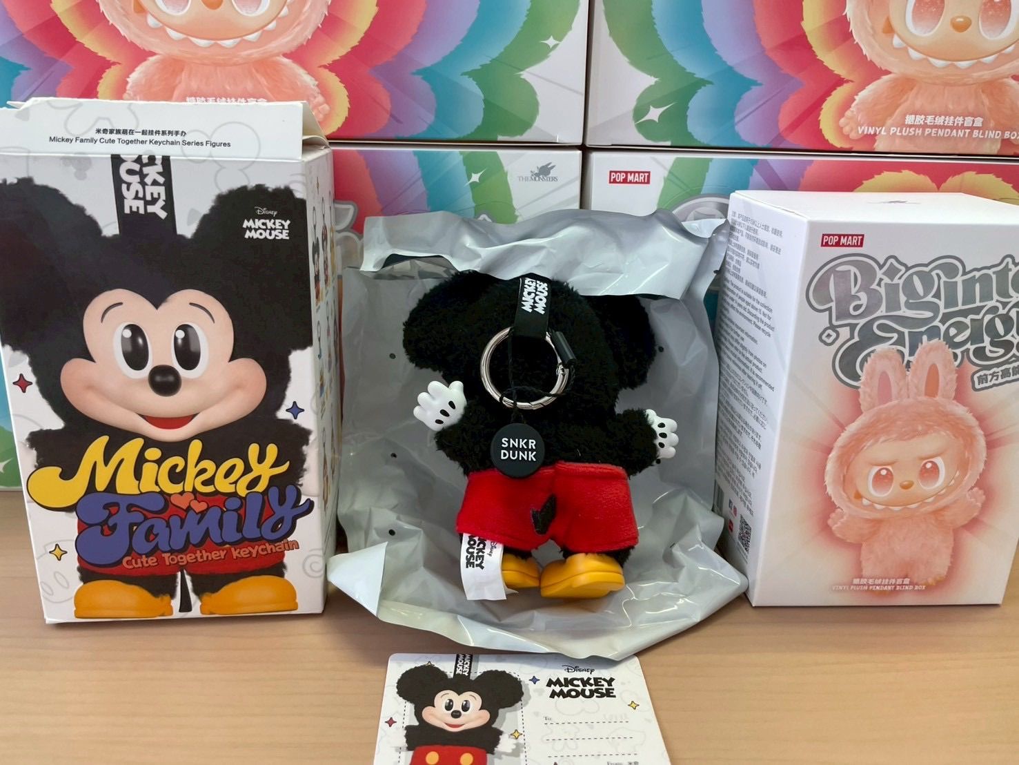 ⭐️【正規品・新品未使用】POP MART ラブブ LABUBU Mickey Family