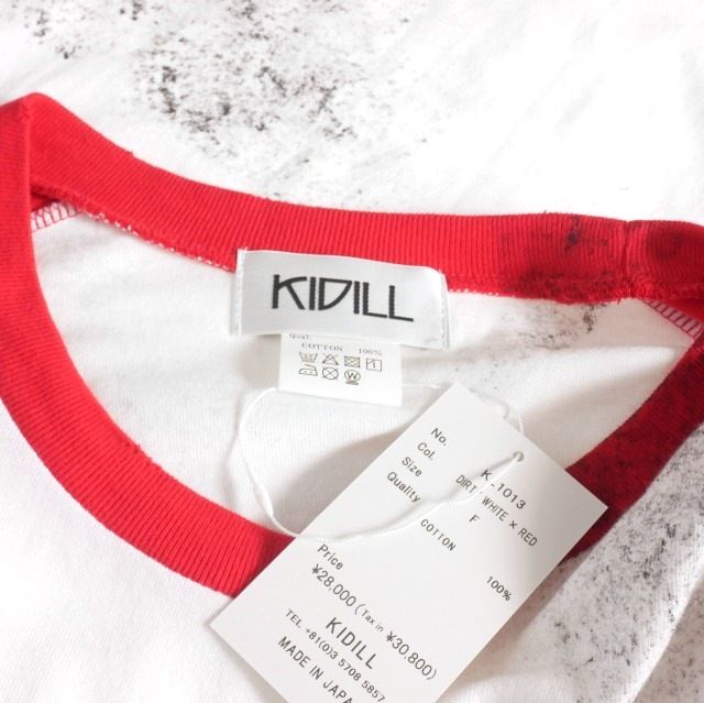 キディル KIDILL 25AW PUNK GIRL RAGLAN T-SHIRT ラグラン プリントT 