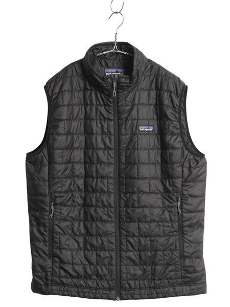 パタゴニア 注文 キルティング WHO ジャケット ブラック patagonia キルティングジャケット ブラック 中古・古着通販 patagonia ブラック キルティングジャケット