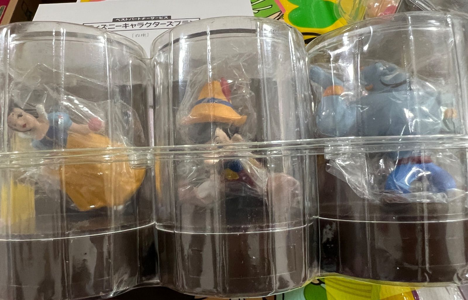 未使用 三菱銀行 ノベルティディズニーキャラクターフィギュア 18体