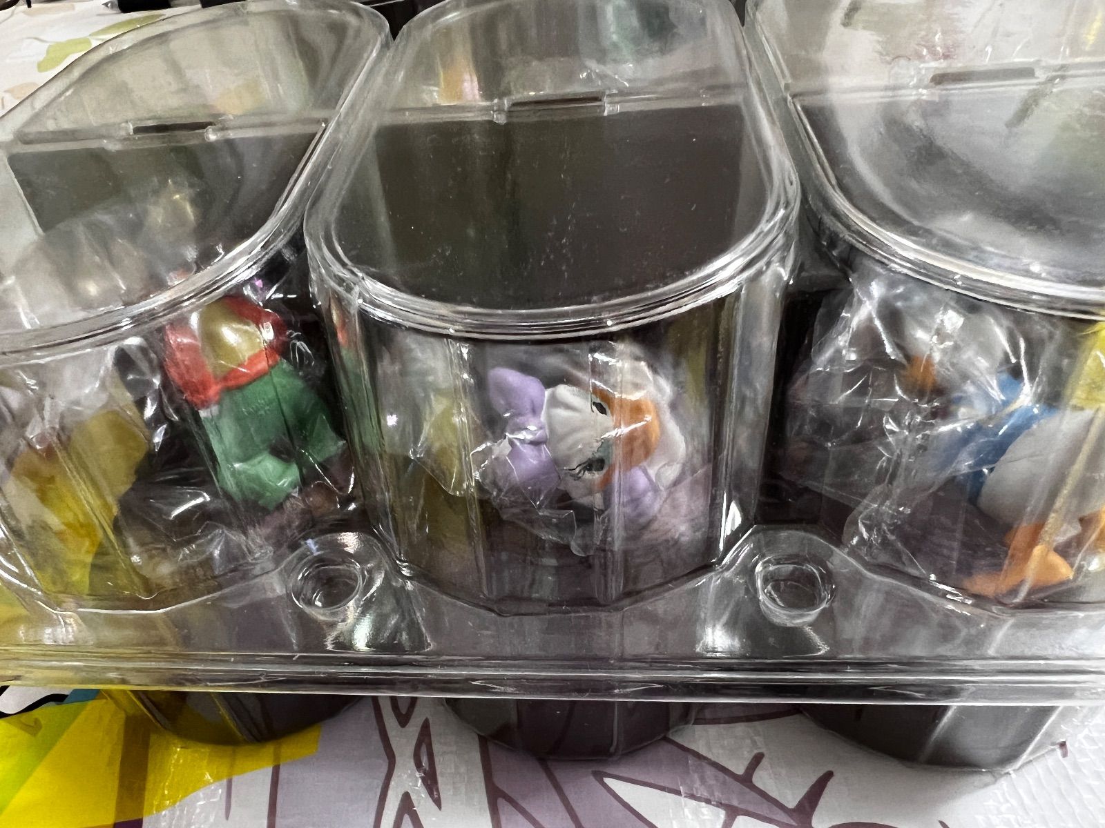 未使用 三菱銀行 ノベルティディズニーキャラクターフィギュア 18体