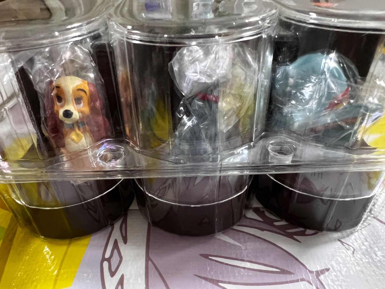 未使用 三菱銀行 ノベルティディズニーキャラクターフィギュア 18体