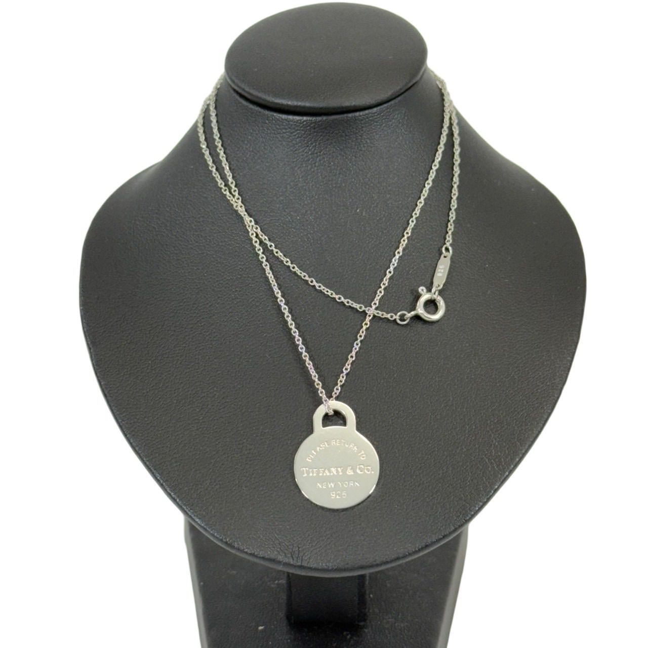 美品】TIFFANY＆Co. ティファニー リターントゥ ラウンドタグ サークル