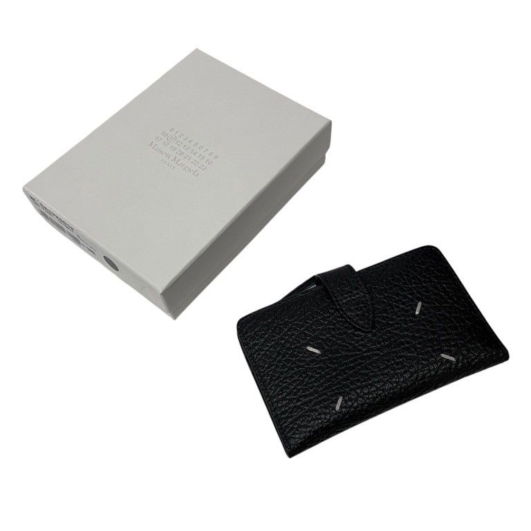 【超激得，限定SALE】 Maison Margiela 11 24AW グレインレザー カードu0026コインケース ミニウォレット 二つ折り財布 SA1VX0019 P4455 T8013 二つ折り財布