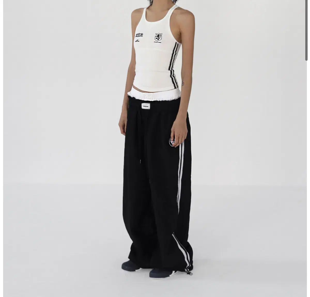 BADBLOOD バッドブラッド ads ナイロン トラック パンツ - メルカリ