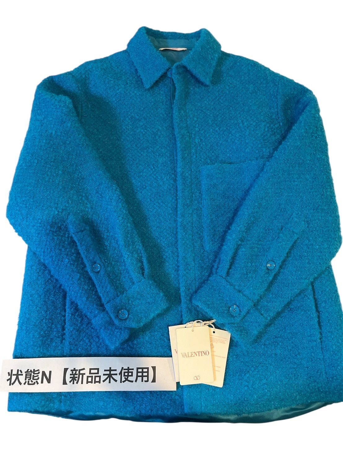 新品未使用】 バレンチノ VALENTINO モヘア混 シャギージャケット