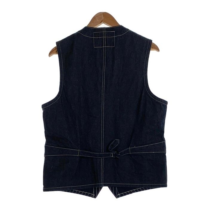 SUGAR CANE シュガーケーン ウォバッシュストライプ ワークベスト