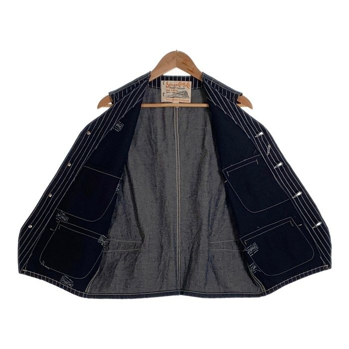 SUGAR CANE シュガーケーン ウォバッシュストライプ ワークベスト