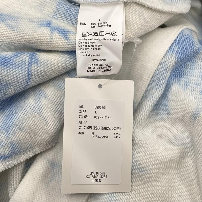 中古】WP WESTPOINT タイダイスウェットGジャン サイズL ダブルピー