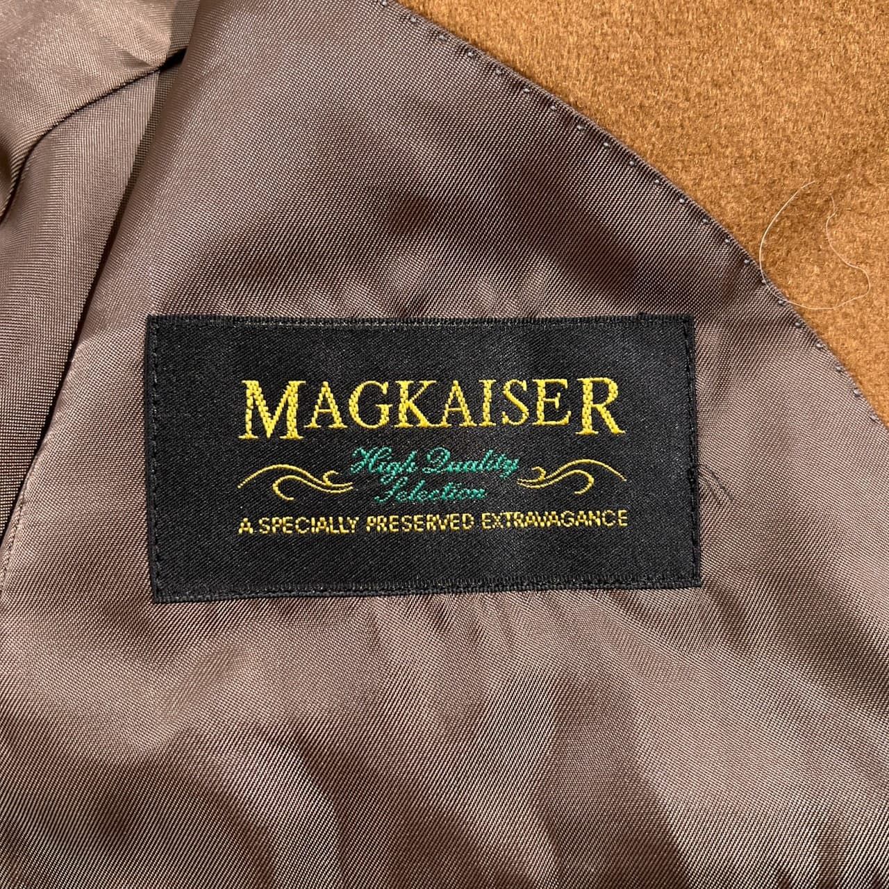 カシミヤ100% MAGKAISER マグカイザー カシミア ウール 2B テーラード