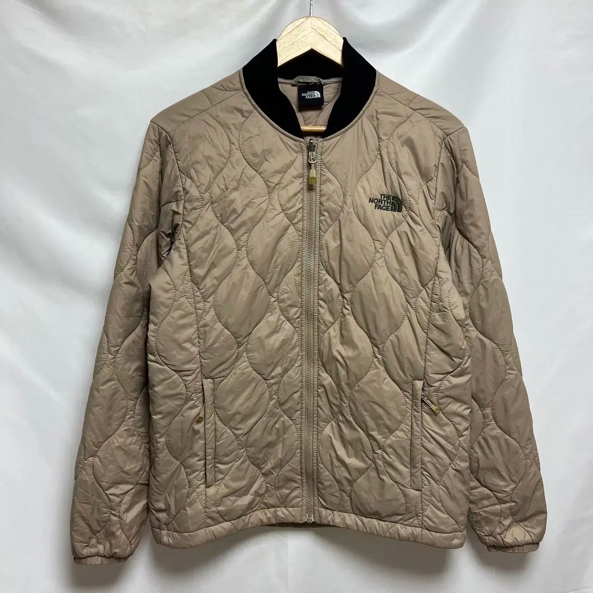 正規品/M THE NORTH FACE ザノースフェイス キルティング ベージュ ダウン - メルカリ