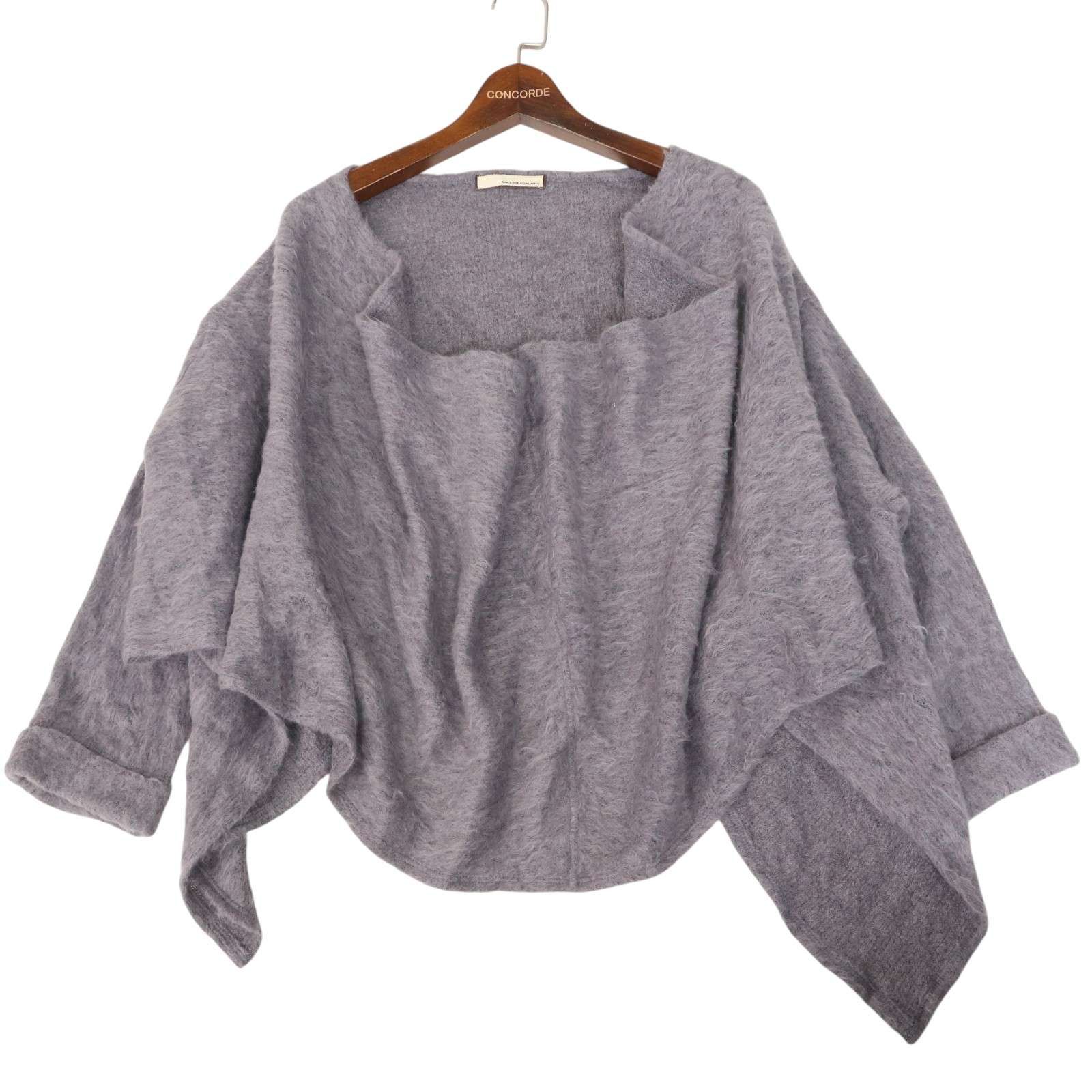 【美品】GALLARDA GALANTE ウールカシミヤワイドVニット GALLARDAGALANTE（ガリャルダガランテ）の「ウールカシミヤVネック