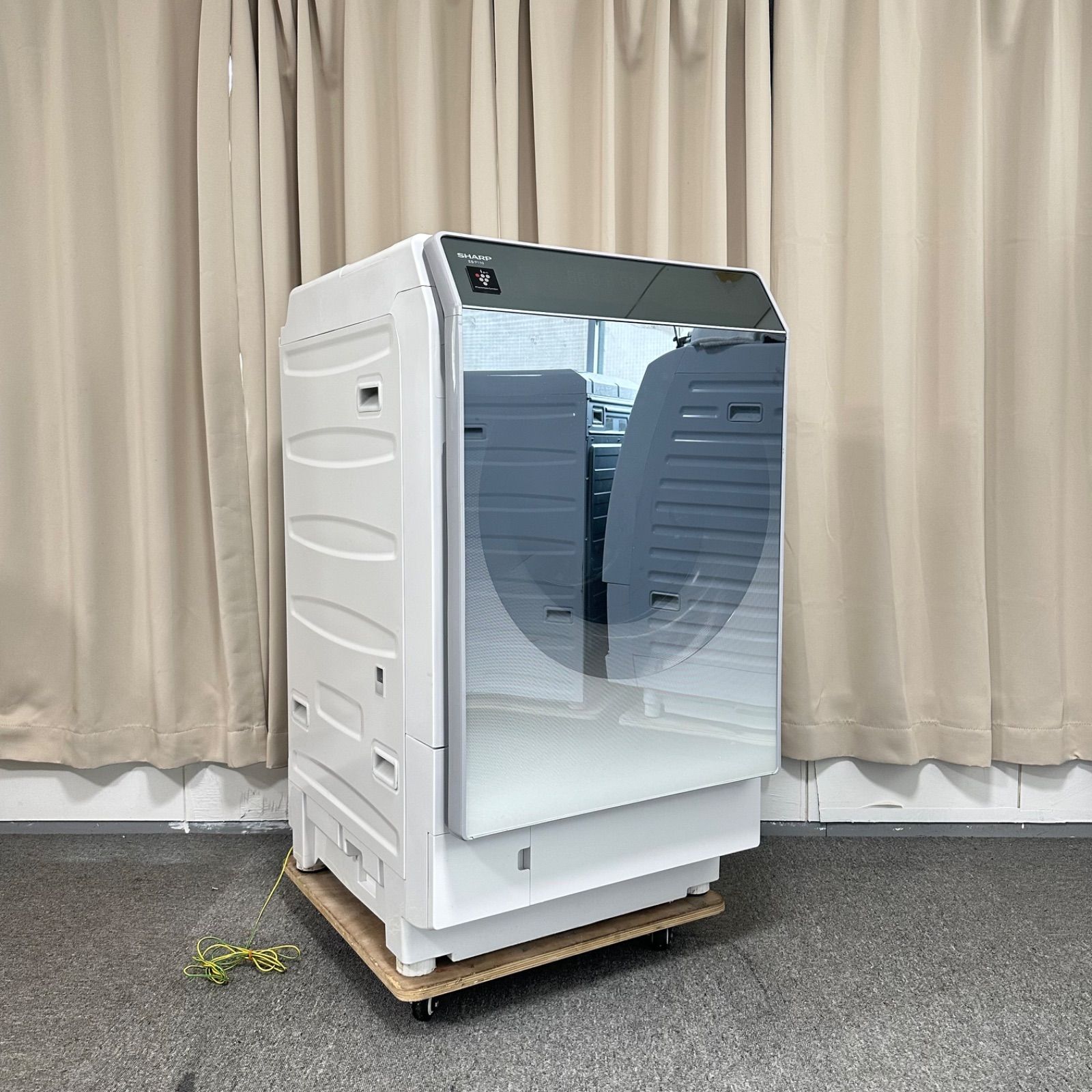 SHARP ES-P110-SRドラム式洗濯機 ヒートポンプ式 分解洗浄 - メルカリ