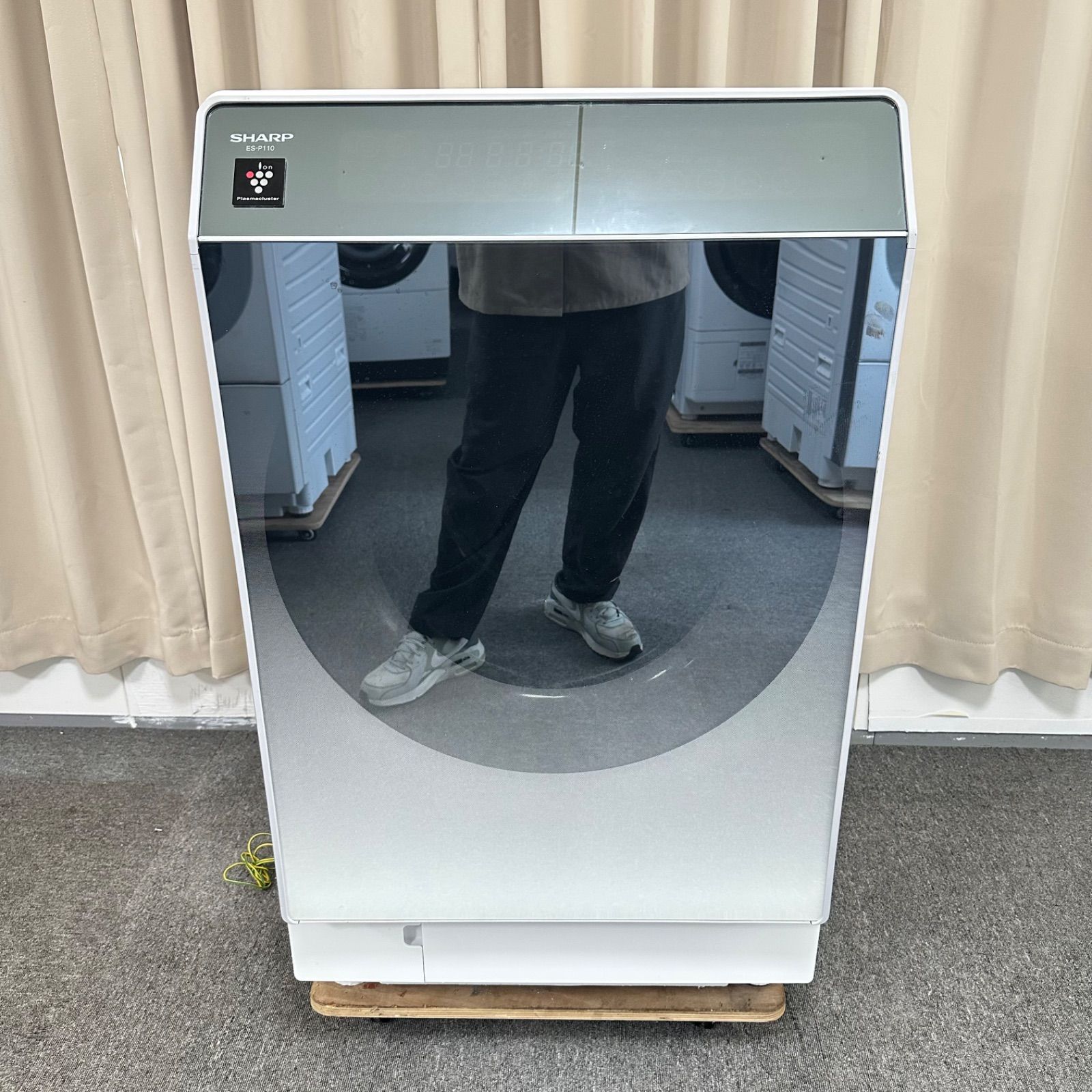 SHARP ES-P110-SRドラム式洗濯機 ヒートポンプ式 分解洗浄 - メルカリ