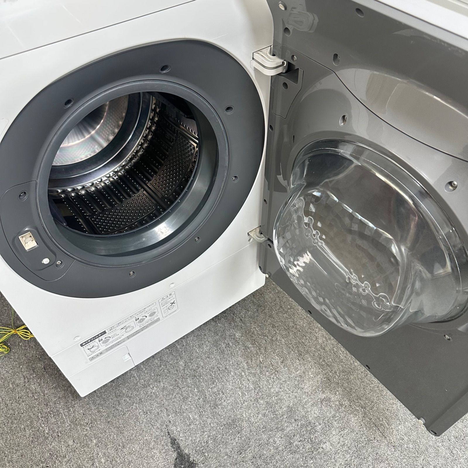 SHARP ES-P110-SRドラム式洗濯機　ヒートポンプ式　分解洗浄 SHARP ES-P110-SRドラム式洗濯機 ヒートポンプ式 分解洗浄 - メルカリ