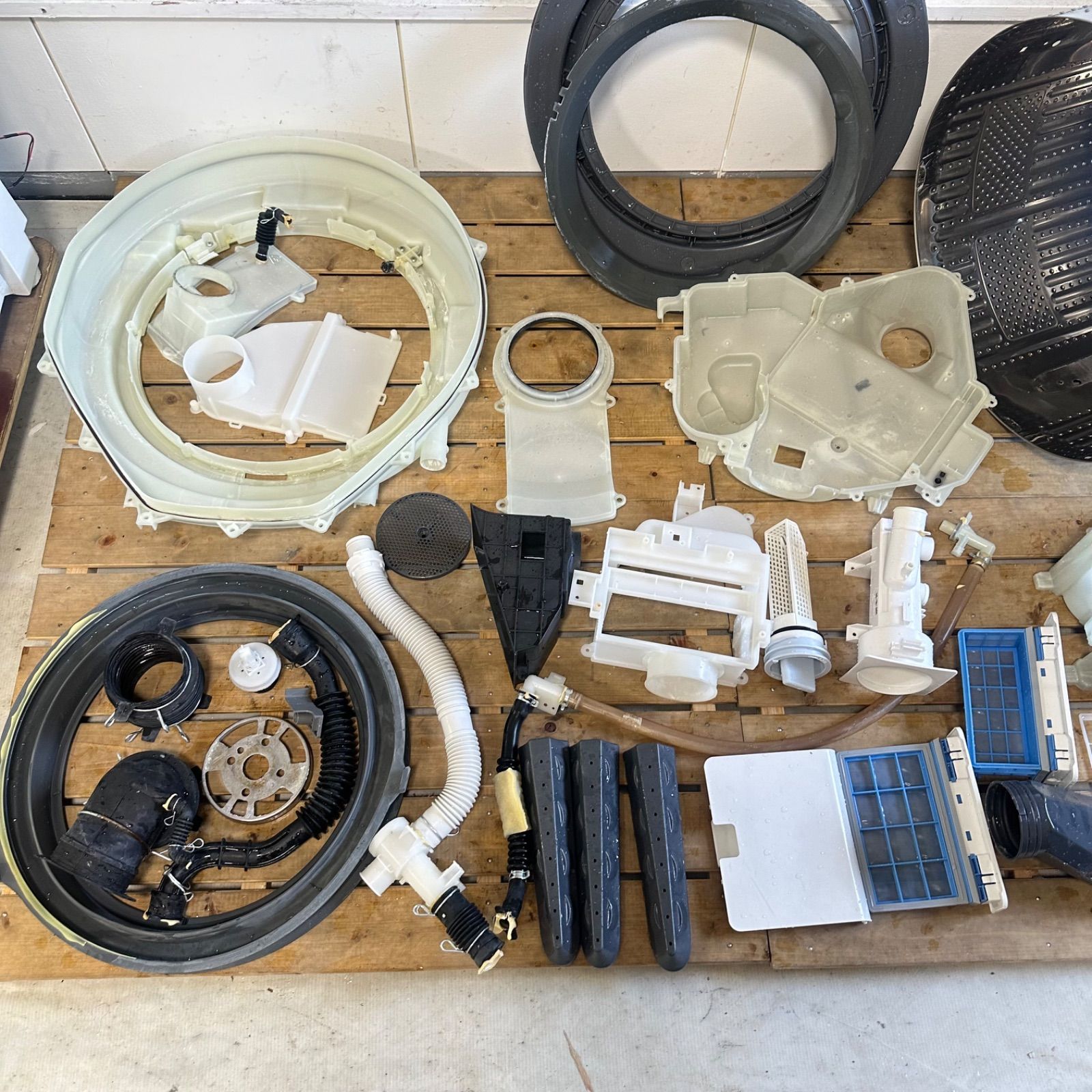 SHARP ES-P110-SRドラム式洗濯機 ヒートポンプ式 分解洗浄 - メルカリ