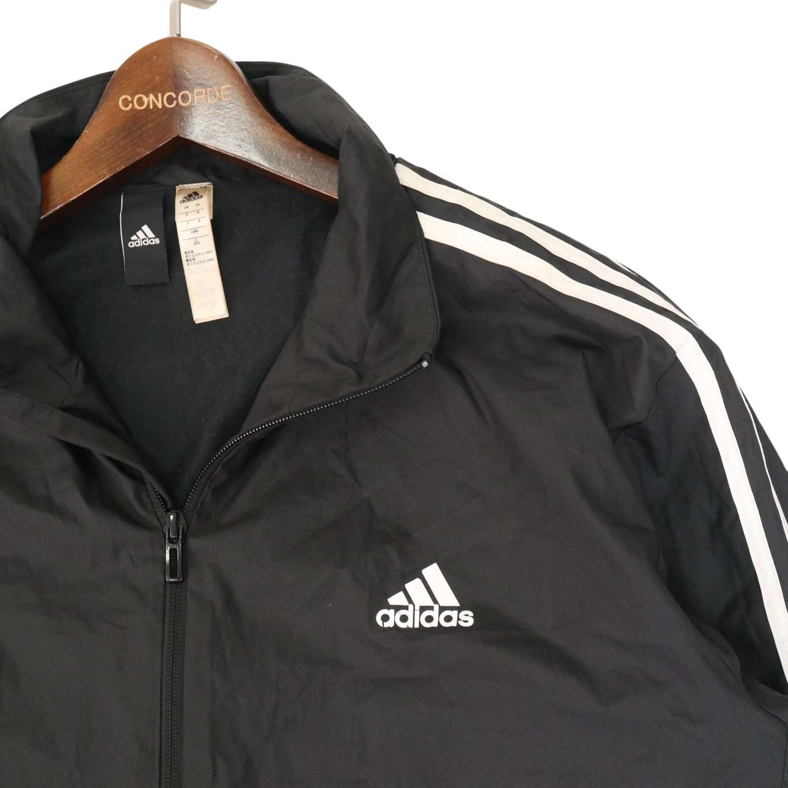 adidas アディダス 秋冬 裏起毛☆ トラックジャケット ウィンド