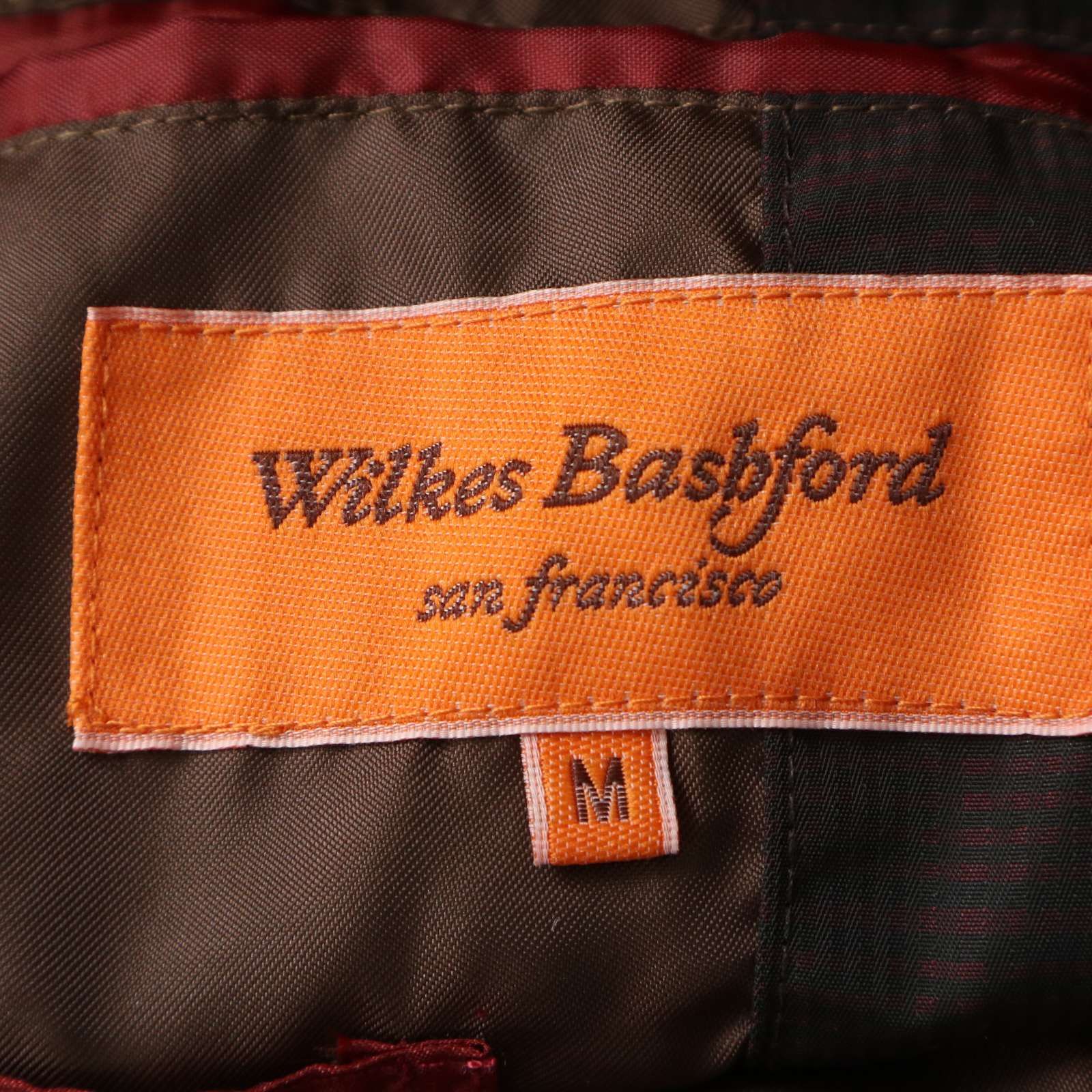 Wilkes Bashford タカキュー 秋冬☆ フード収納 チェック トラベル 