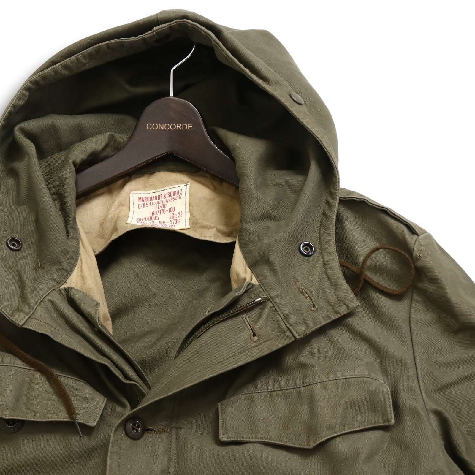 ドイツ軍　SCHARRER.UNTERIESBACH モッズコート 中田商店 ドイツ軍 SCHARRER.UNTERIESBACH モッズコート 中田商店 ドイツ軍