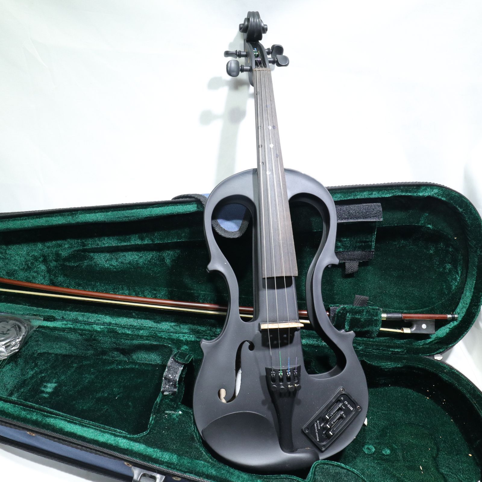 音出し確認済/現状渡し】サイレント エレキバイオリンセット EV-30