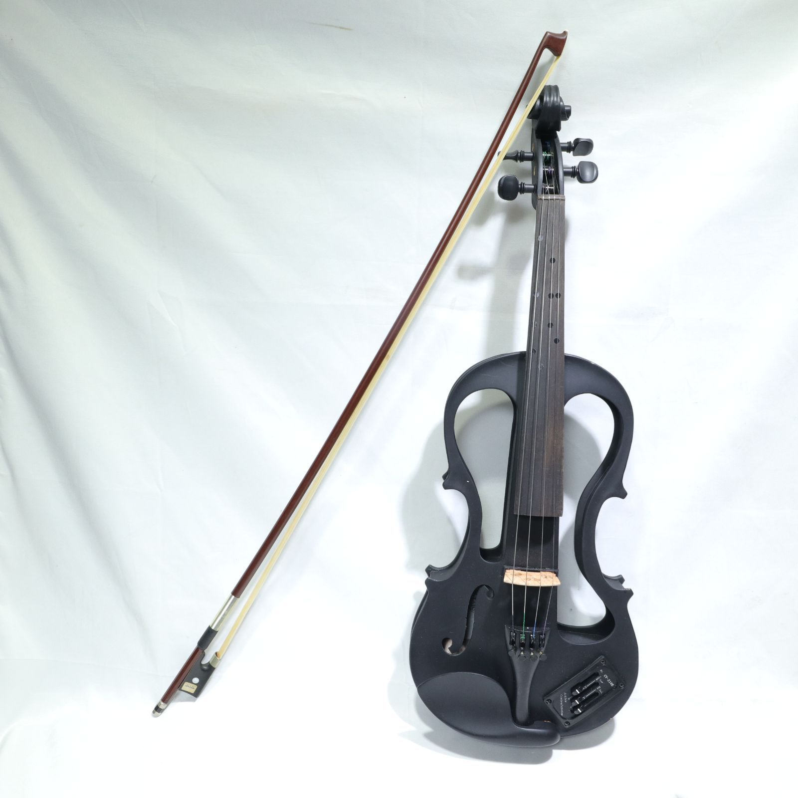 音出し確認済/現状渡し】サイレント エレキバイオリンセット EV-30