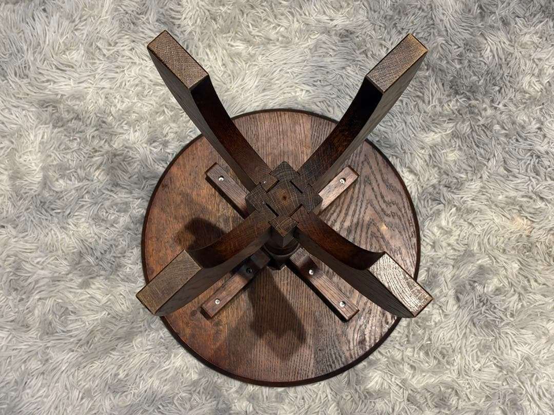 コーヒーテーブル サイドテーブル ナイトテーブル アンティーク 円卓