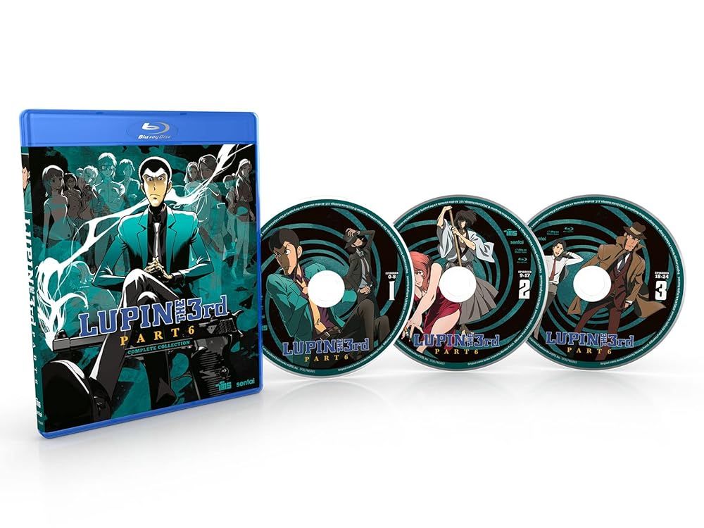Lupin The 3rd: Part 6 ルパン三世 PART6 北米版 Blu-ray [Blu-ray