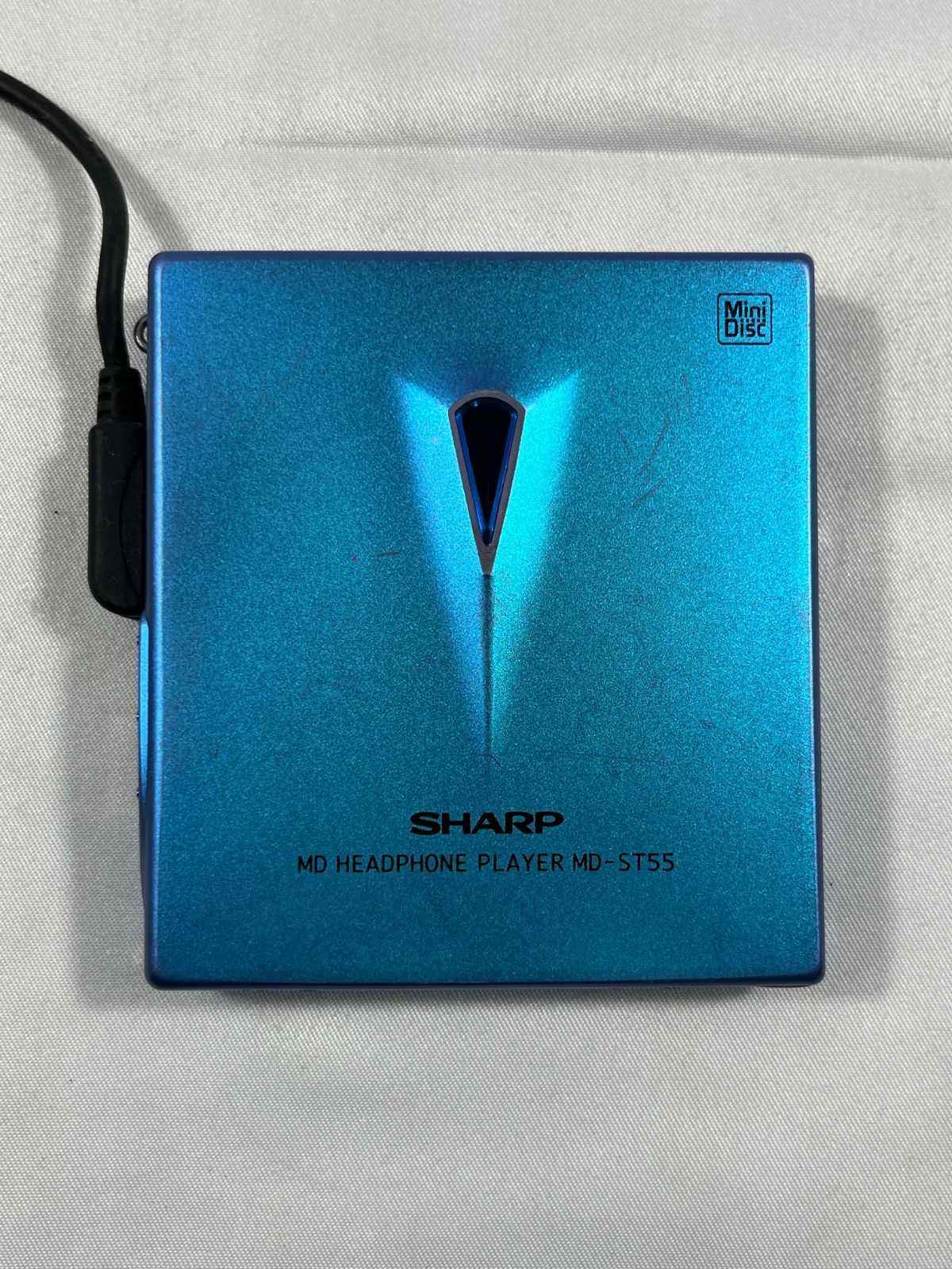 ジャンク品 SHARP シャープ MD HEADPHONE PLAYER MD-ST55-A MD-J MD