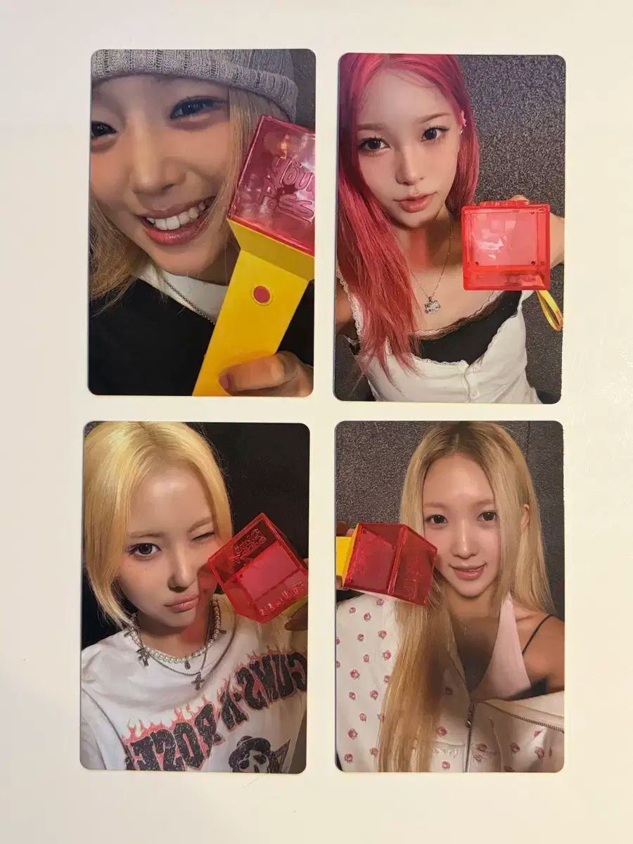 ヨンファ씨 ペンライト トレカ ジョン・ソンヘ ジアナ ヨンジョン