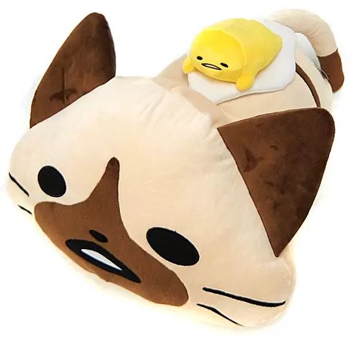 中古】ぬいぐるみ アイルー メガジャンボぐでっとアイルーぬいぐるみ