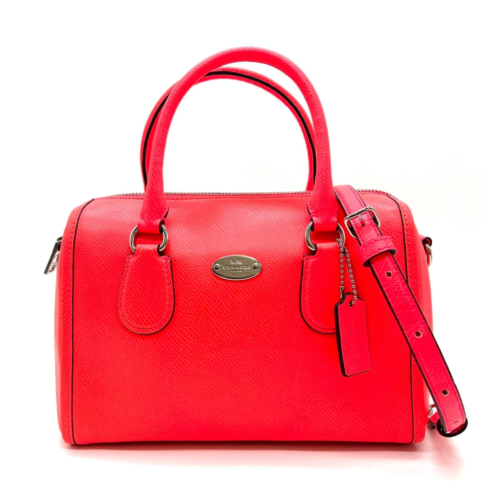 COACH コーチ ハンドバッグ ミニボストンバッグ 2WAY ショルダー