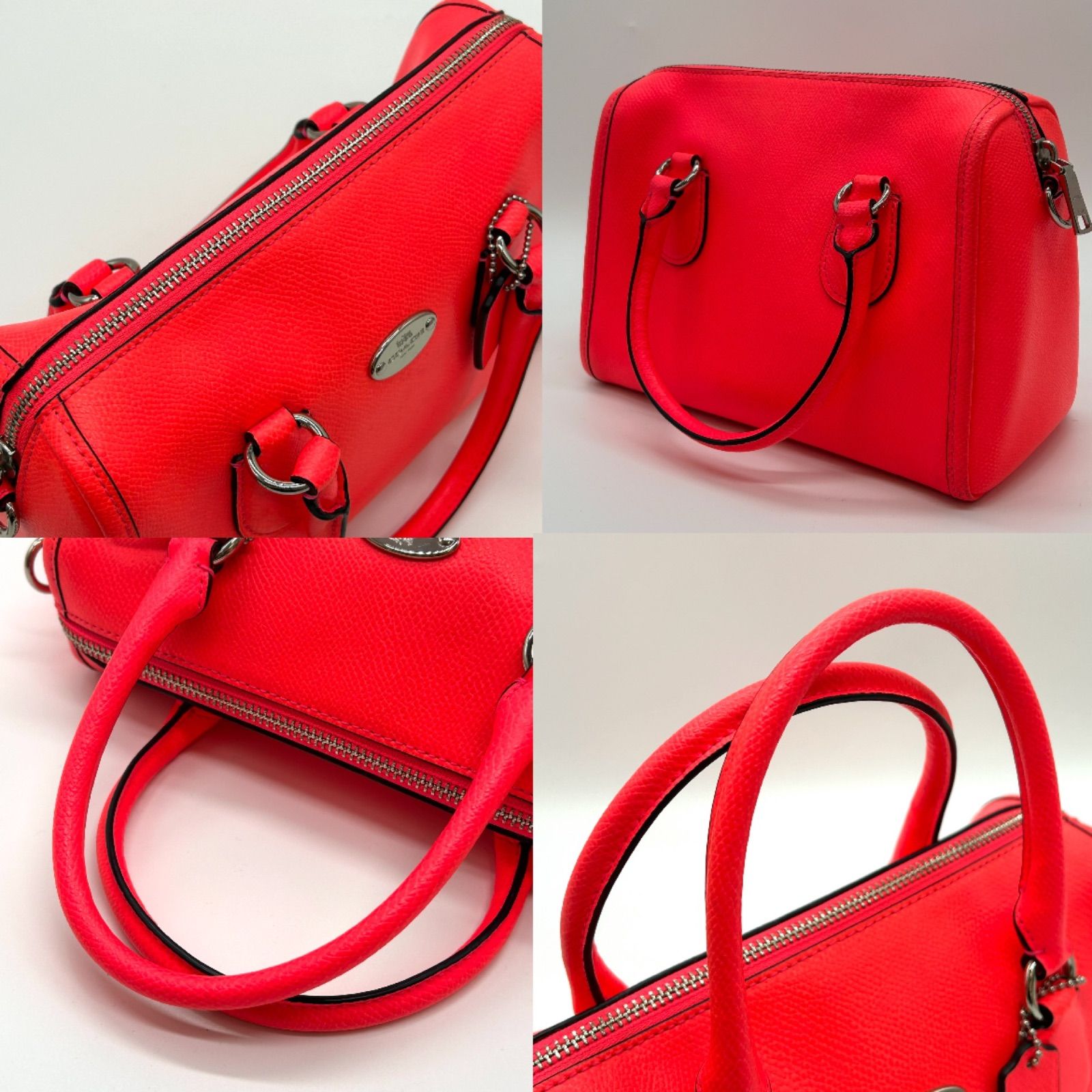 COACH コーチ ハンドバッグ ミニボストンバッグ 2WAY ショルダー
