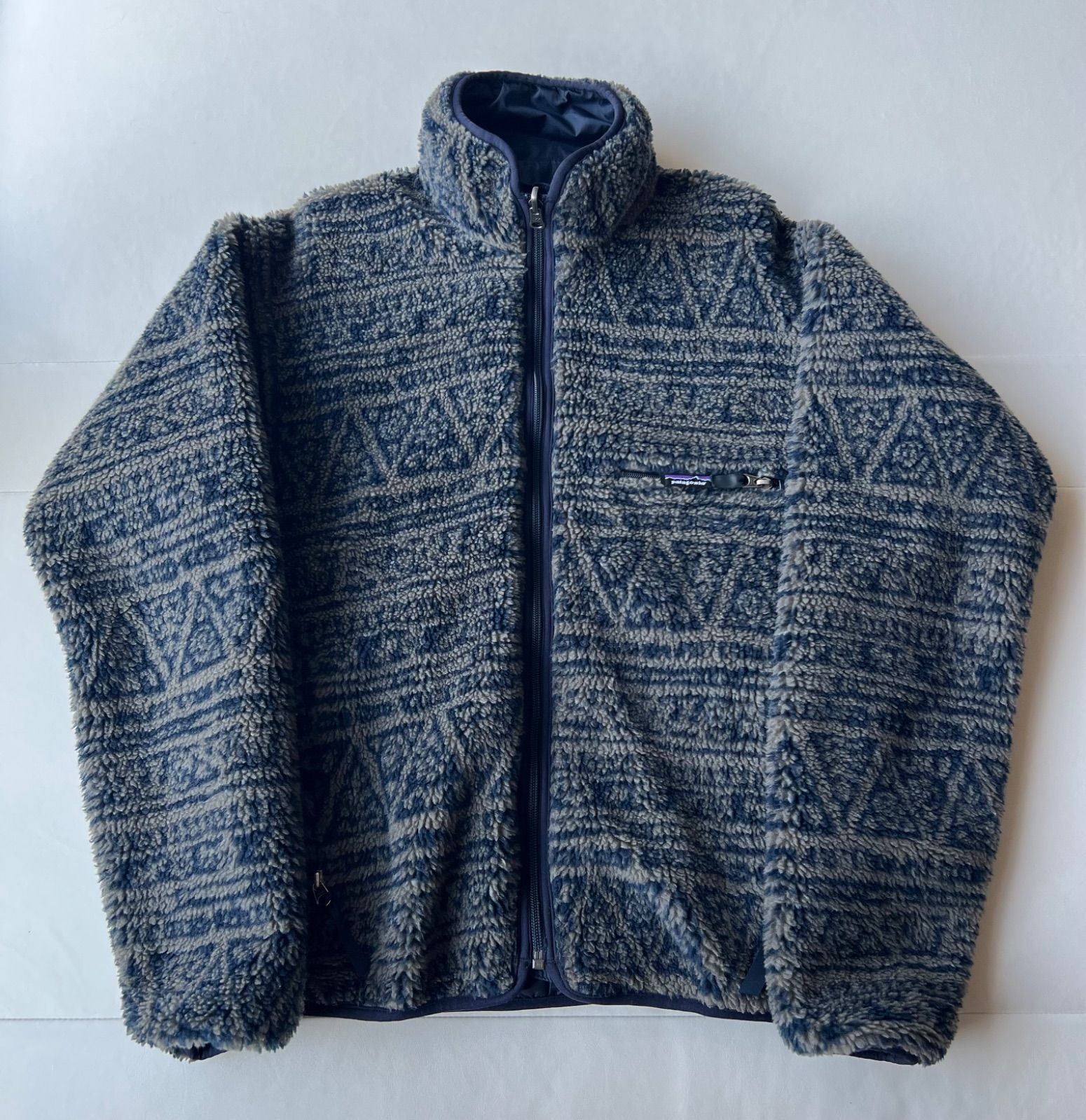 最終値下げpatagonia グリセード　サラサ柄　希少フルジップ パタゴニア グリセード フルジップ サラサ 最終値下げpatagonia