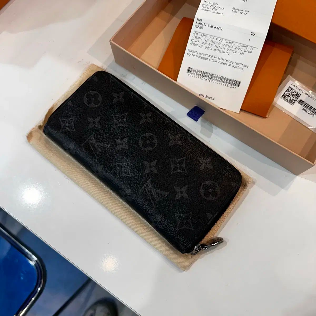 ルイヴィトン エクリプス ジッパー ドール 長財布 - メルカリ