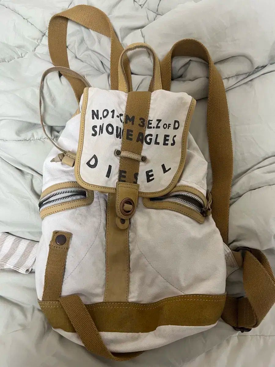 DIESEL ヴィンテージ バックパック Vintage diesel backpack leather - Gem