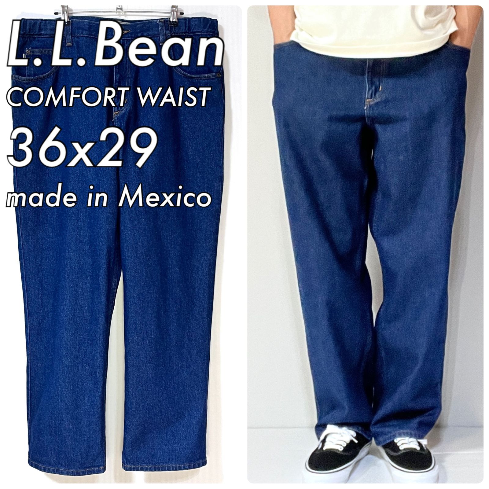 美品 90s-00s L.L.Bean エルエルビーン W36L29 コンフォート ウエスト 