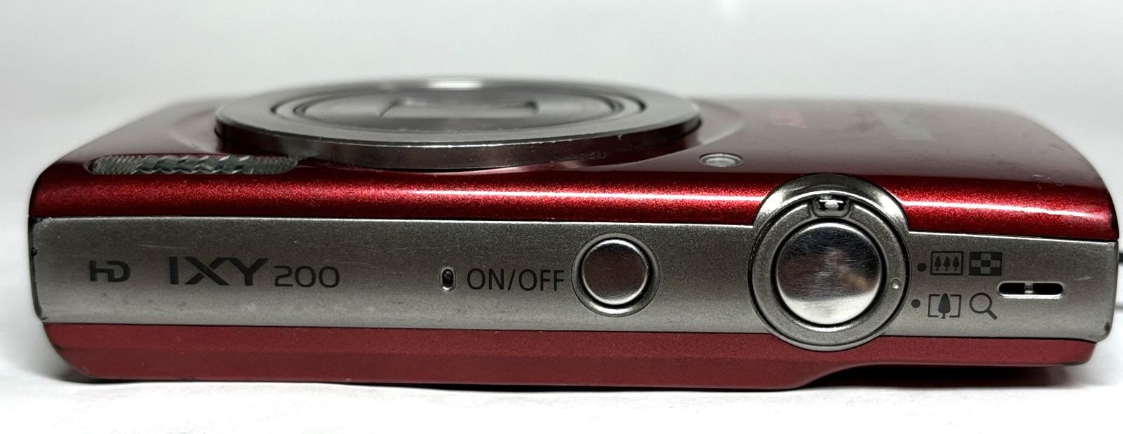Canon IXY 200 PC2333 HD 20MP 8x デジタルカメラ Red 基本動作確認