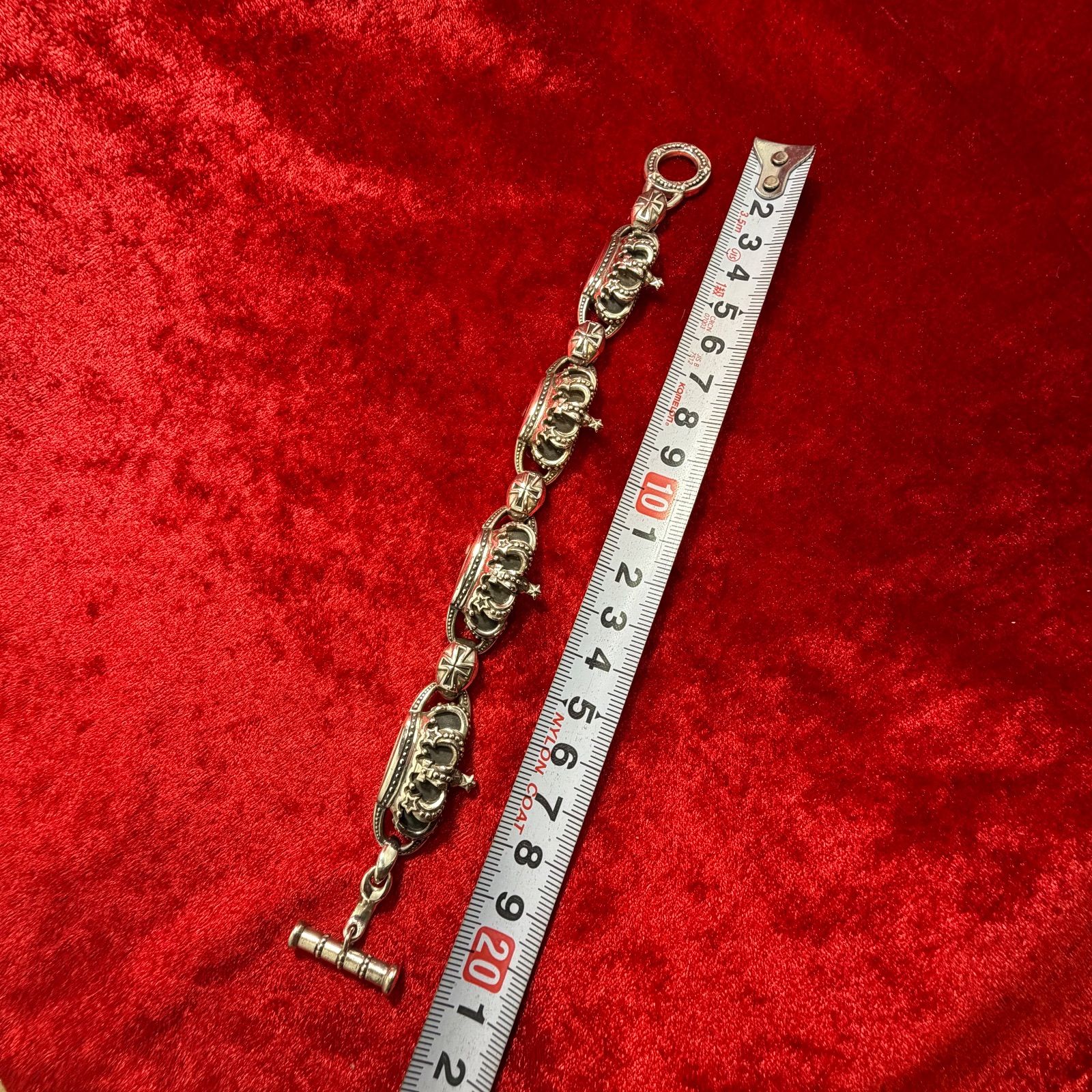 美品 ブレスレット 清春/KIYOHARU 88.6g ジャスティンデイビス/Justin