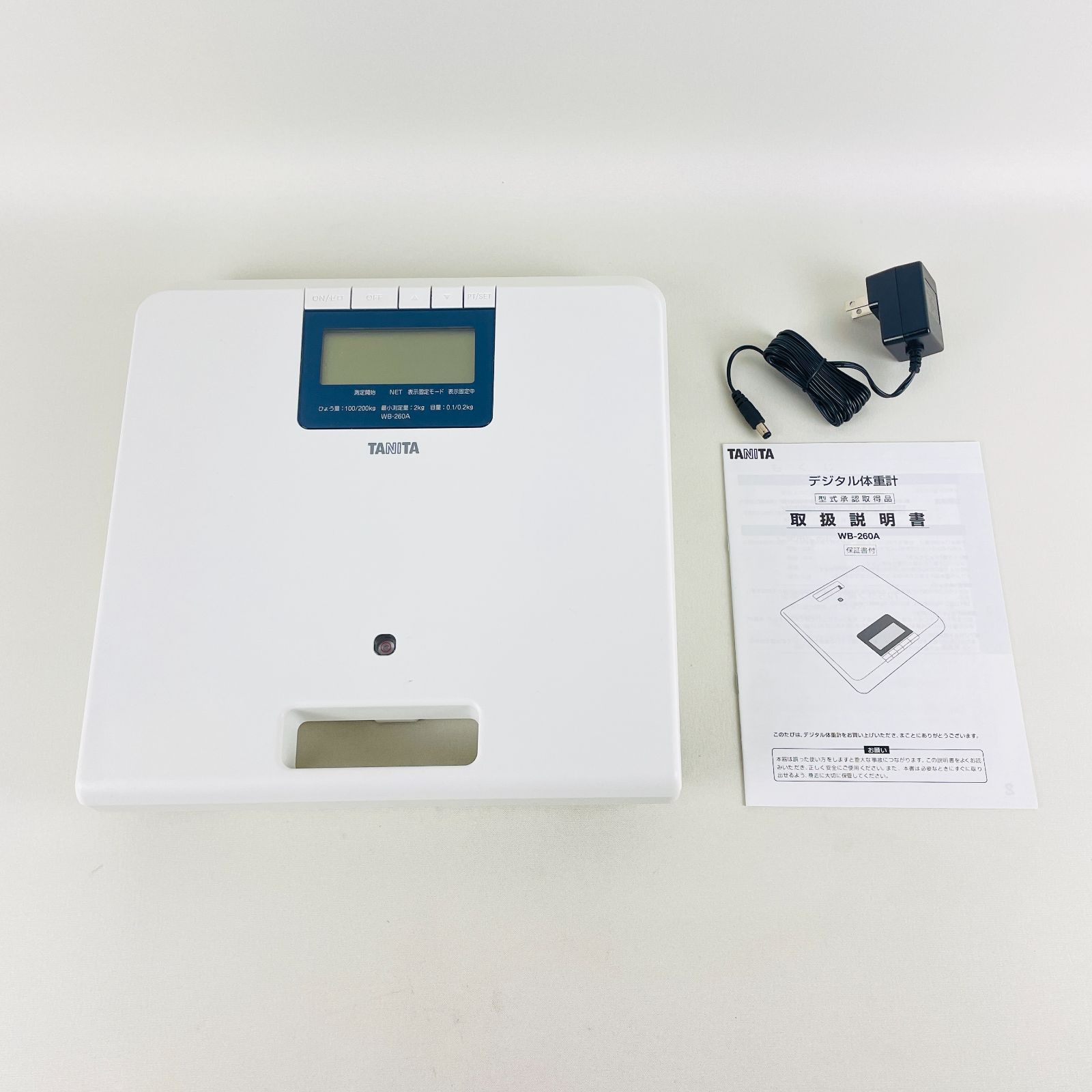 TANITA 業務用デジタル体重計 WB-260A - メルカリ