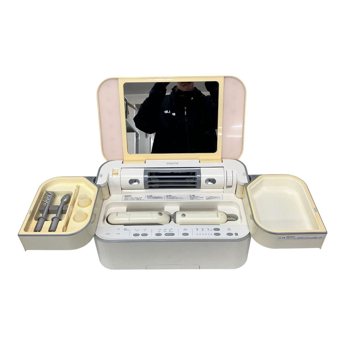 美容機器 コメット電機 saqina bijou 家庭用 美顔器 美容機器 フェイスケア 中古