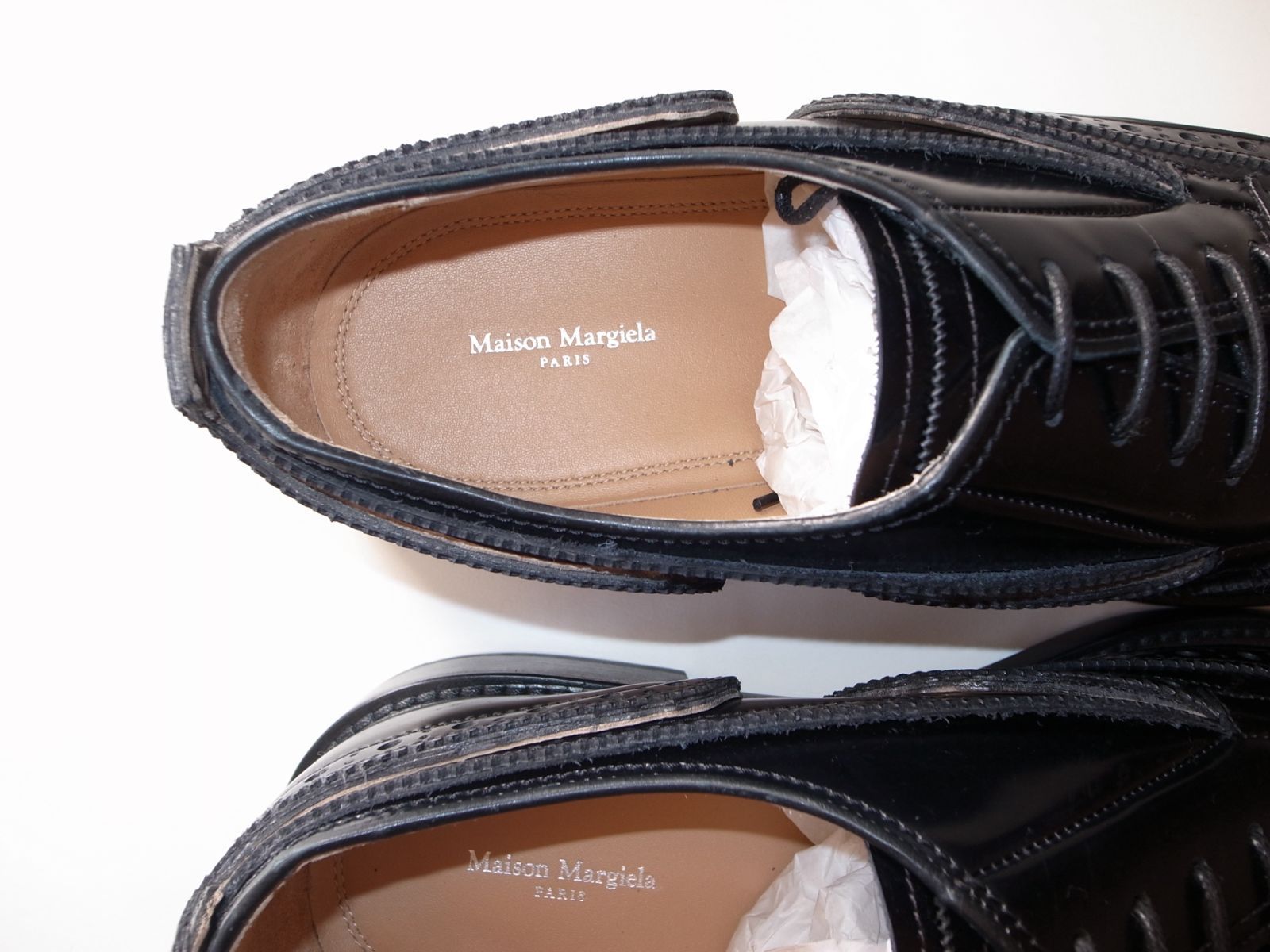 margiela マルジェラ tabi タビ モンスター レースアップ 43 - メルカリ