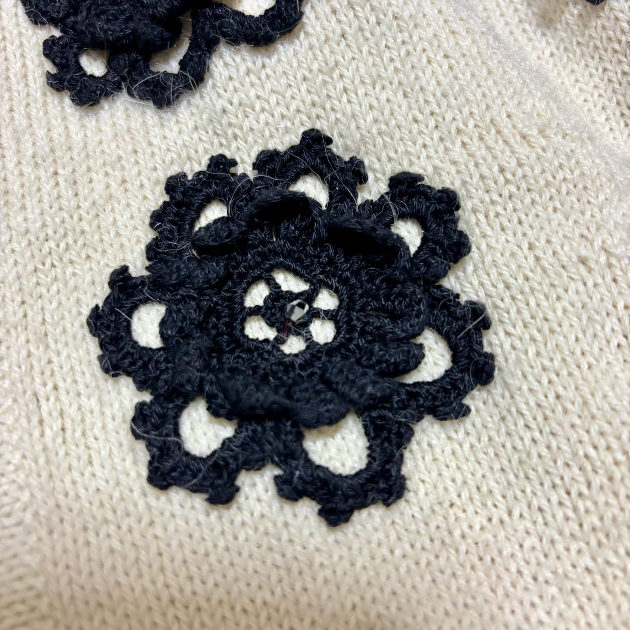 ROYAL ALPACA ロイヤルアルパカ】ハンドニット カーディガン M