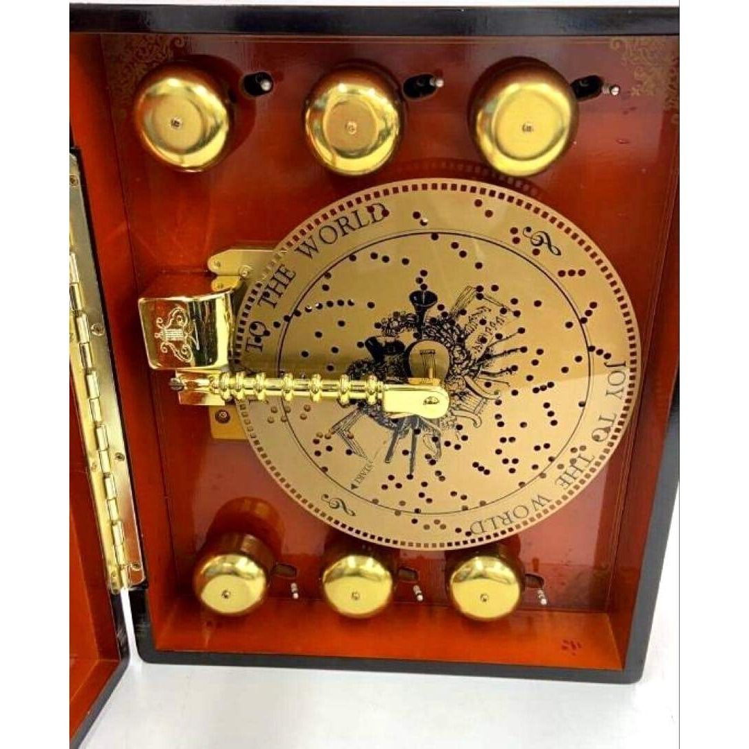 MrChristmasディスクオルゴール24枚付属 6ベル・動作確認済み MrChristmas ミスタークリスマス 引出ディスクオルゴール 6ベル - メルカリ